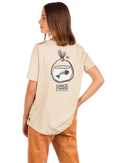 Picture CC Bag T-Shirt ruskea