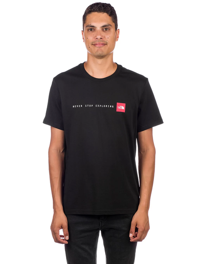 THE NORTH FACE Never Stop Exploring T-Shirt musta