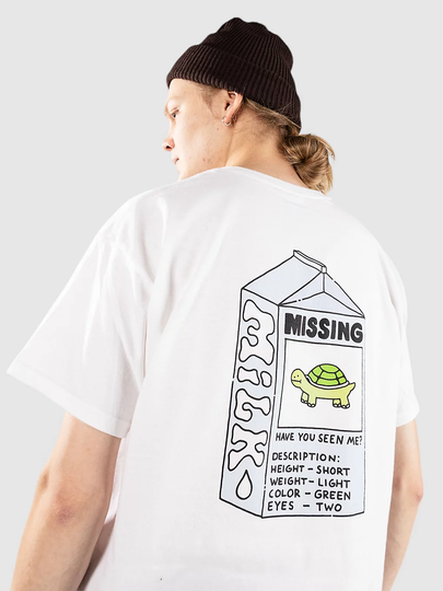 A.LAB Missing Milk T-paita valkoinen