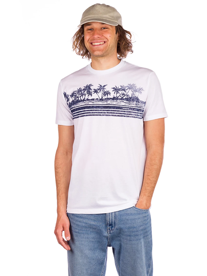 Tentree Tourist Juniper T-Shirt valkoinen