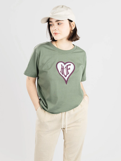 HUF Love T-Shirt vihreä