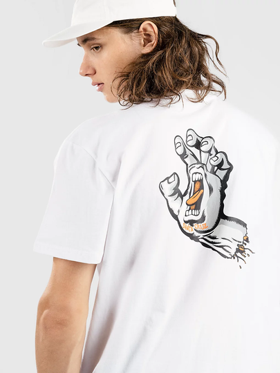 Santa Cruz BT Hope Hand T-Shirt valkoinen