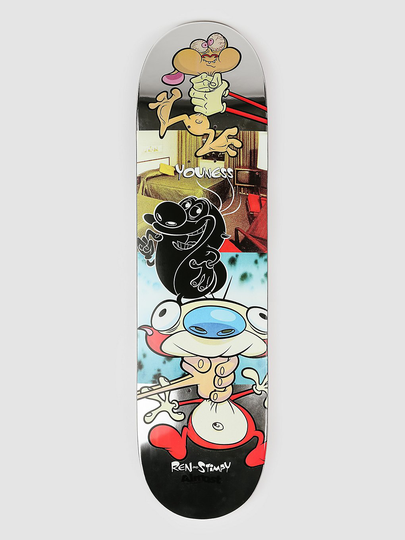 Almost Ren & Stimpy Room Mate R7 Youness 8.25" Skateboard Deck kuviotu