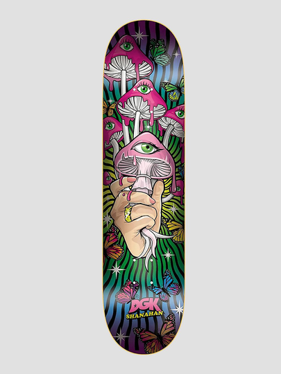 DGK Ghetto Psych Shanahan 8.25" Skateboard Deck kuviotu