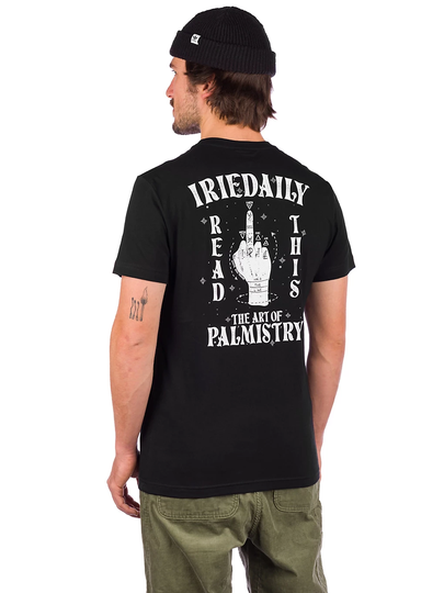 Iriedaily Palmistry T-Shirt musta