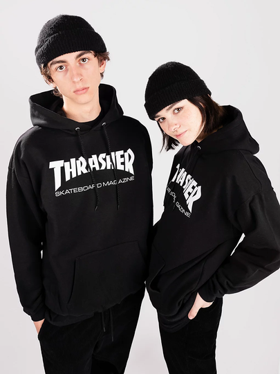 Thrasher Skate Mag Hoodie musta