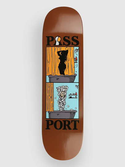 Pass Port What U Think U Saw Series Suds 8.5" Skeittilaudan dekki kuviotu