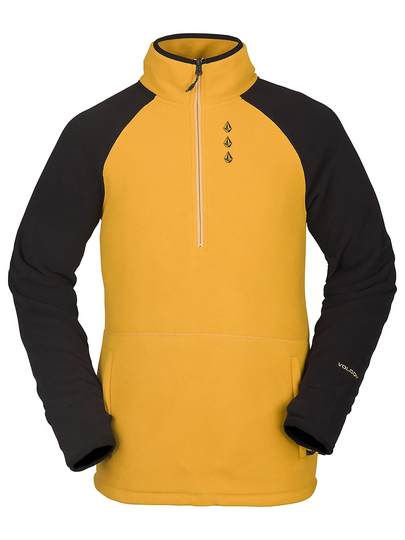 Volcom Polartec 1/2 Zip Sweater keltainen