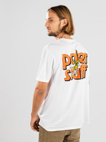 Poler Monoski T-Shirt valkoinen