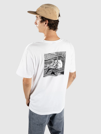 THE NORTH FACE Redbox Celebration T-paita valkoinen