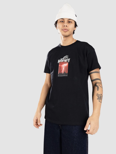 Hockey Skateboards Side One T-paita musta
