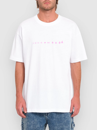 Volcom Arthur Dino T-paita valkoinen
