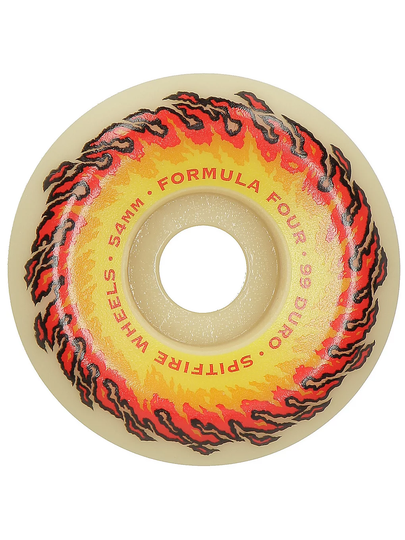Spitfire Formula 4 OG Fireball Conical 99d 54mm Wheels valkoinen
