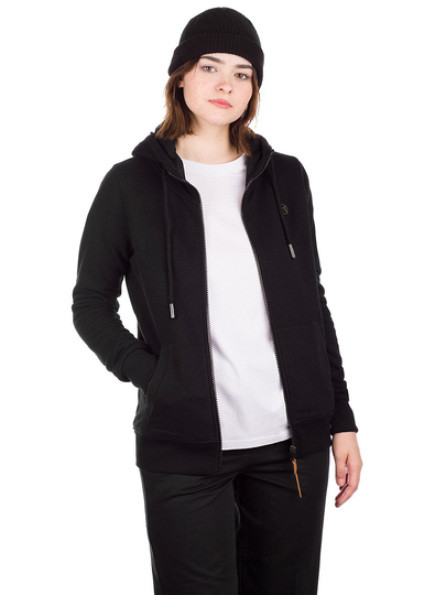 Kazane Sonia Zip Hoodie musta