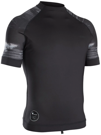 Ion Maze Rash Guard musta