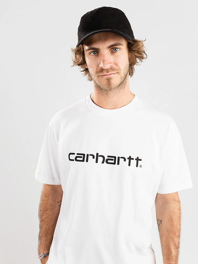 Carhartt WIP Script T-Shirt valkoinen