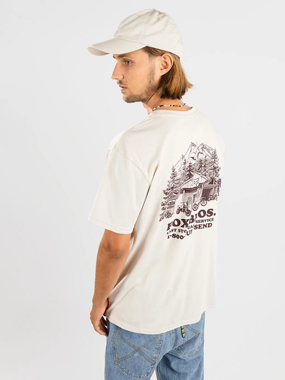 Fox Out And About T-Shirt valkoinen