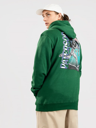 Paterson Cross The Line Hoodie vihreä