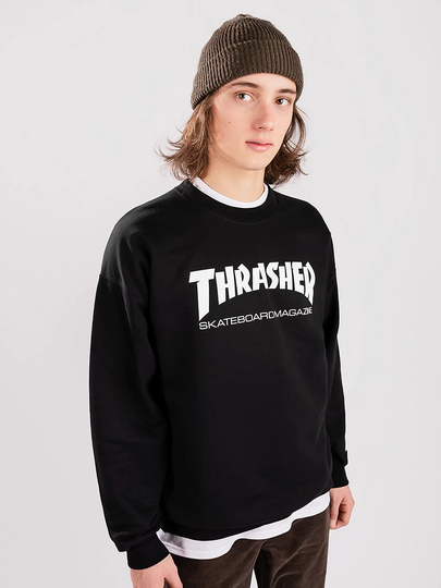 Thrasher Skate-Mag Crewneck Sweater musta