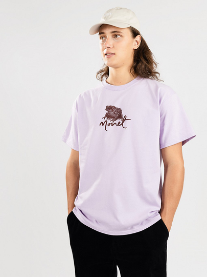Monet Skateboards Ribbit T-Shirt violet