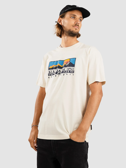 Napapijri S-Freestyle T-Shirt valkoinen