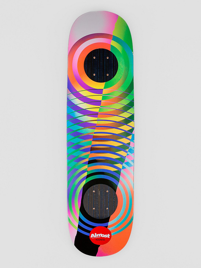 Almost Youness Gradient Cuts Impact 8.375" Skateboard Deck kuviotu