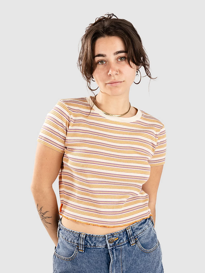 Iriedaily Pippa T-Paita ruskea