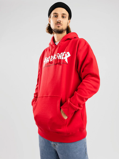 Thrasher Godzilla Huppari punainen