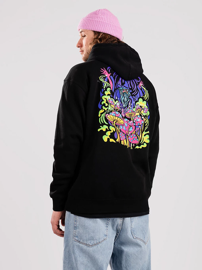 A.Lab Magic Fungi Hoodie musta