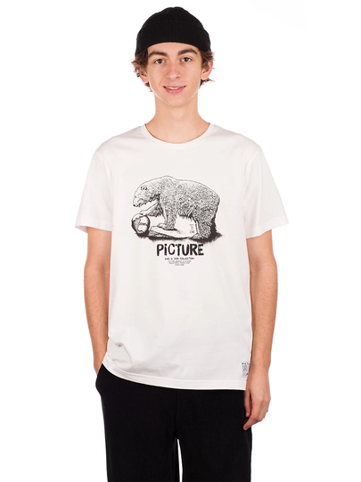 Picture D&S Bear T-Shirt valkoinen