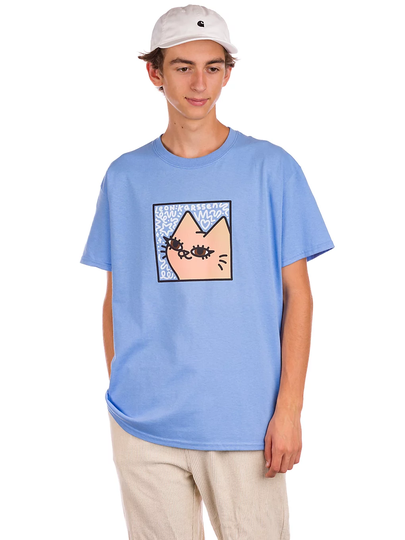 Leon Karssen Gella Scribble T-Shirt sininen