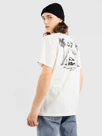 The Dudes Off T-Shirt valkoinen