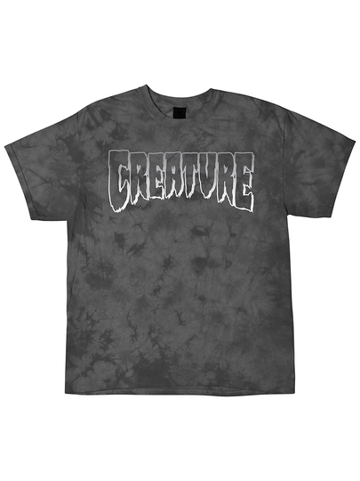 Creature Logo Outline T-Shirt sininen