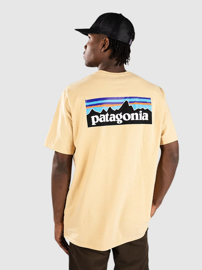 Patagonia P-6 Logo Responsibili T-paita keltainen