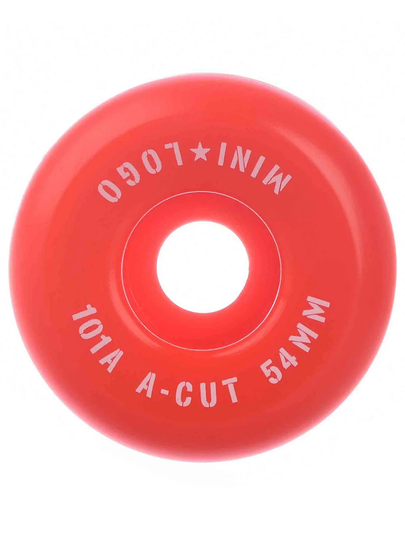 Mini Logo A-Cut #3 101A 53mm Wheels punainen
