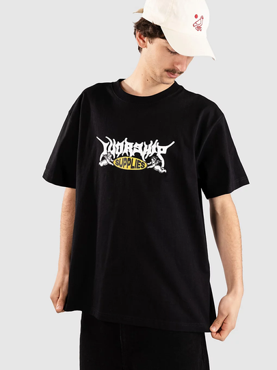 Worship Supplies Messenger T-paita musta