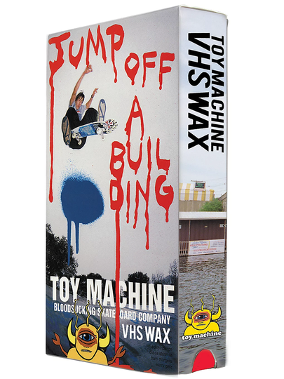 Toy Machine Wax V.H.S Jump Of A Building Wax punainen
