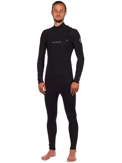 Rip Curl Dawn Patrol Chest Zip 4/3 GB Wetsuit musta