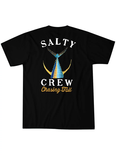 Salty Crew Tailed T-paita musta