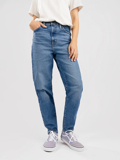 Levi's High Waisted Mom Farkut sininen
