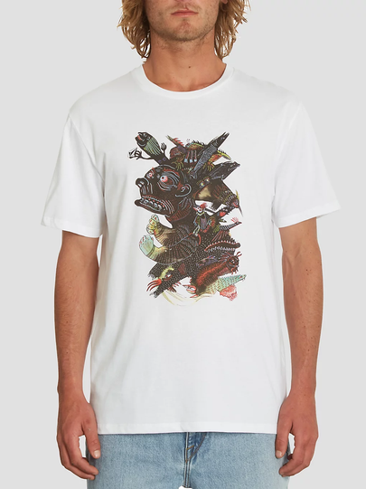 Volcom Preacher Bsc T-Shirt valkoinen