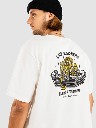 Element Coffin T-Shirt valkoinen