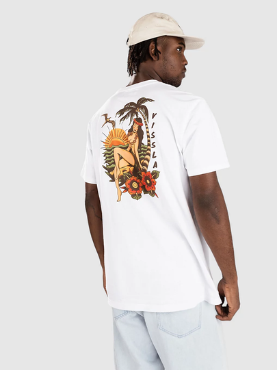 Vissla Leid Back T-paita valkoinen