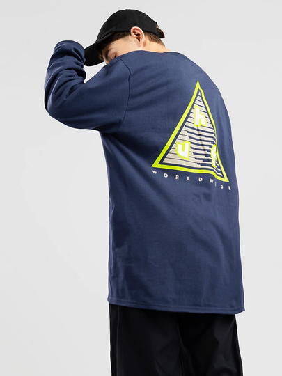 HUF High Adventure Long Sleeve T-Shirt sininen
