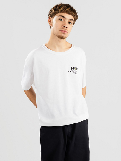 HUF At Home T-Shirt valkoinen