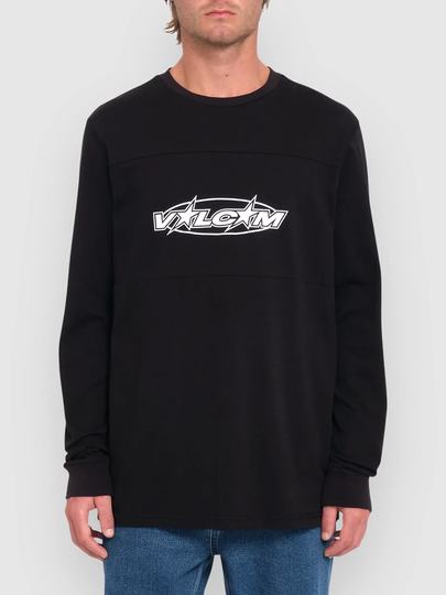 Volcom Sendstone Crew Pitkähihainen T-paita musta