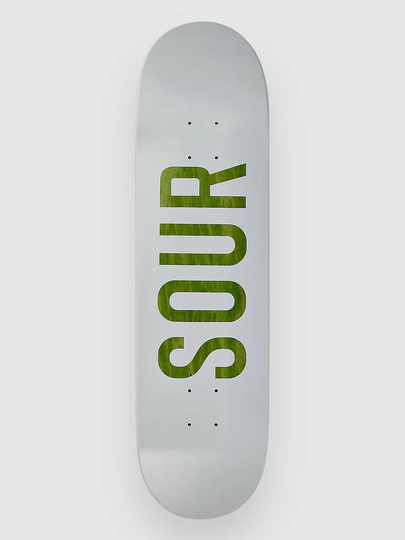 Sour Solution Sour Army Wood 8.25" Skeittilaudan dekki valkoinen