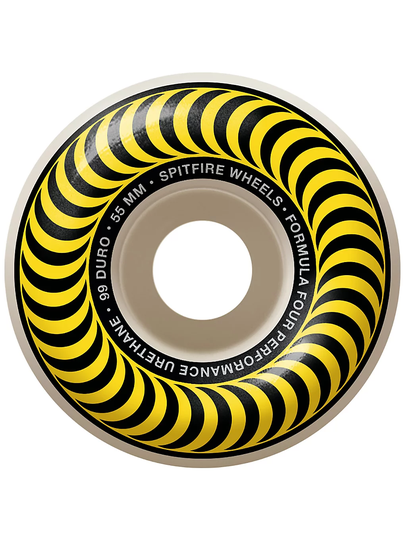 Spitfire Formula 4 99D 55mn Classics Shape Wheels valkoinen