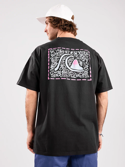 Quiksilver Electric Feel T-Shirt musta