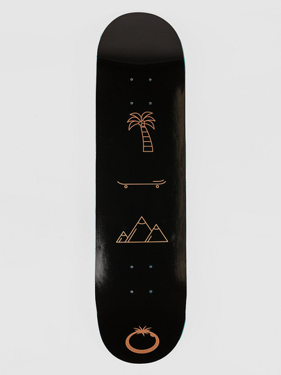 Blue Tomato All You Need Bronze 8.0" Skateboard Deck musta
